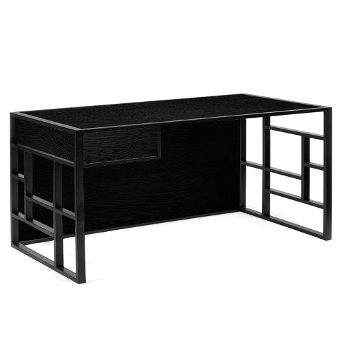 рабочий стол millenium black черный дуб в Прокопьевске