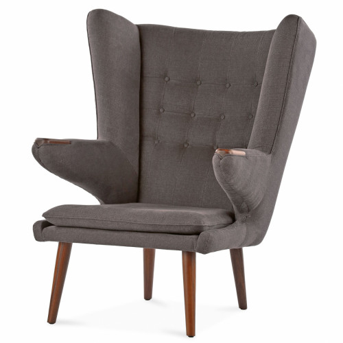 кресло papa bear кашемир темно-серое в Прокопьевске