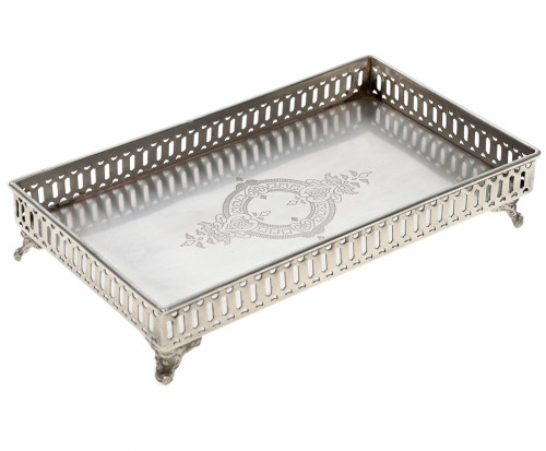 поднос серебристого цвета в Прокопьевске