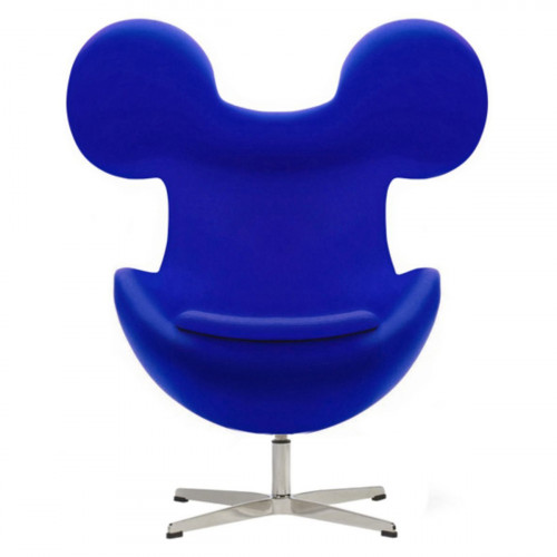 кресло egg mickey синее в Прокопьевске