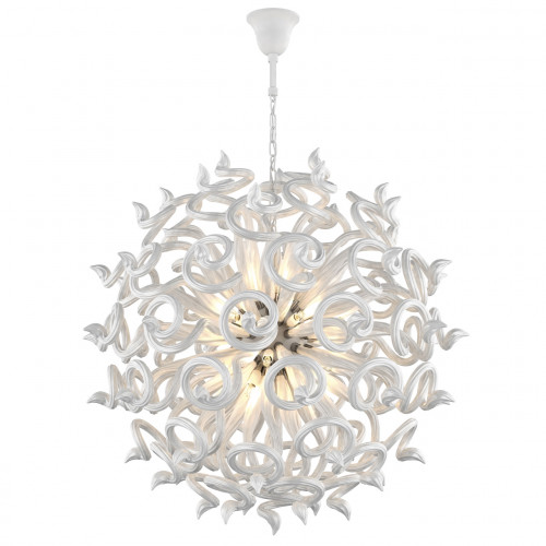 люстра дизайнерская twin хром белая в Прокопьевске