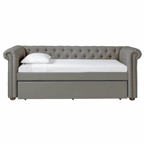 диван-кровать подростковый 140х200 серый chelsy в Прокопьевске