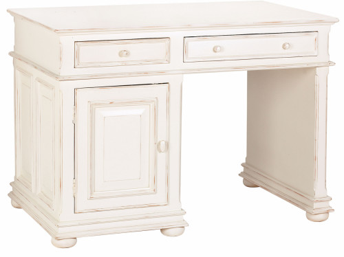 стол компьютерный малый нордик состариванием белый в Прокопьевске