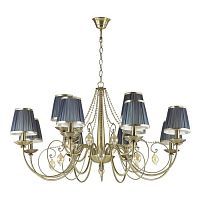 подвесная люстра odeon light niagara 3921/12 синяя в Прокопьевске